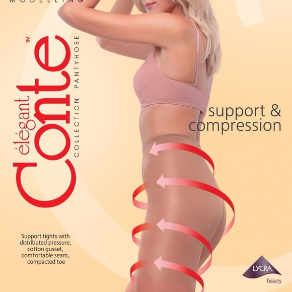 Conte Active 40 Den - Modelling Control Top Women's Tights (8С-61СП) - Picture 2 of 11